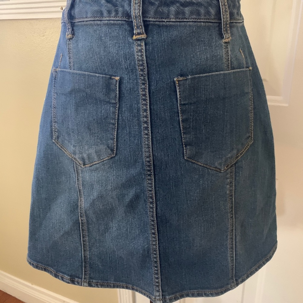 Love Fire jean skirt 🐰 - Picture 2 of 4